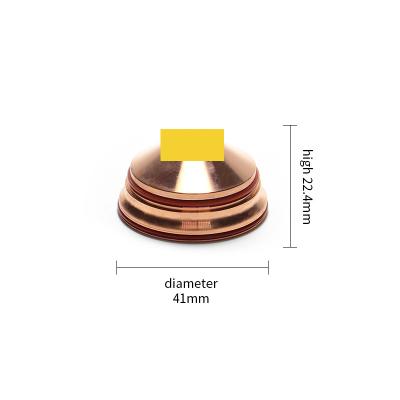 China High Quality Copper Plasma Cutting Plasma Consumable Shield 220764 For HPR130 260 400 Torch for sale