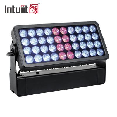 China 40x10w IP65 Outdoor LED Landscape Flood Lights Building Decoration DMX City Color LED Wash Lights for sale