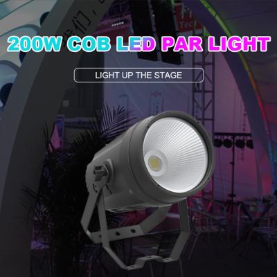 China Stage Lighting 200w Cob Led Par Light Dmx 512 Cob Led Outdoor Cob Par Light Te koop