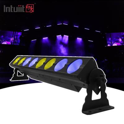 China IP65 8*15W Led Bühnenlicht Mit DMX RDM Led Wandspüler dj Barlicht rgb Pixel Led Bar Bühnenlicht zu verkaufen