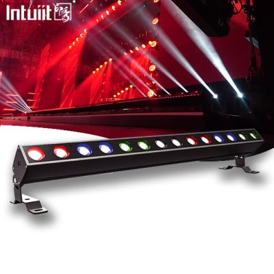 China Stage Led DMX Light Bar 14x10W RGBW 4IN1 LED Wall Wash Light Strobe Wall Washer Bar For Church Party Dj Stage for sale