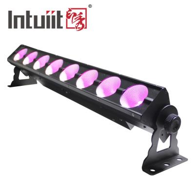 China DMX Control 8 × 15W RGB 3 In 1 COB LED Effect Light for sale