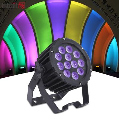 China Mini Wash Light DMX 12X3W Rgbw Disco Lighting Led Par Can Stage Lights For Dj Disco Party for sale