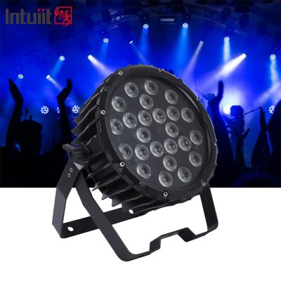 China Aluminum 82W RGB Led Par Light LED DMX Stage Flat Par Light Ultra Thin LED Stage Light for sale