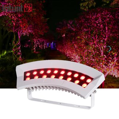 China Led Tree Hug Lamp exterior dmx512 36W RGBW luz colorida do local do jardim paisagem Iluminação IP65 Alumínio led abraço luz da árvore à venda