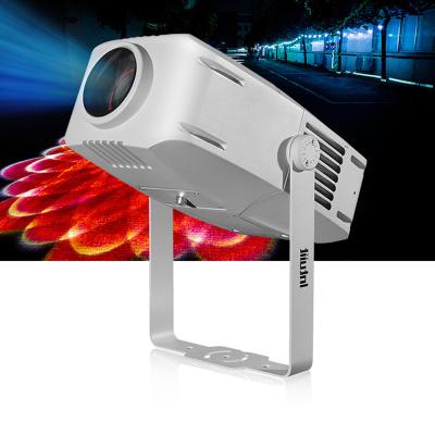 China Proyector Gobo Exterior 400W Advertencia impermeable Logotipo personalizado de color completo Proyector de logotipo impermeable LED de 50W en venta