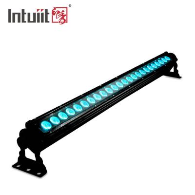 Chine ip65 24x9w qu'extérieur RVB 3in1 a mené le mur imperméable d'inondation lavent la lumière extérieure légère de tube d'ensemble de façade pour la lumière de jante à vendre