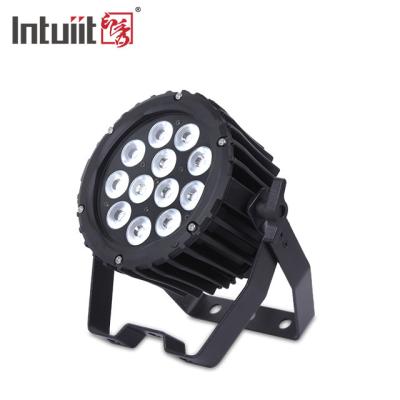 China No Fan Cooling 12pcs RGB LED DMX Par Can Lights for sale