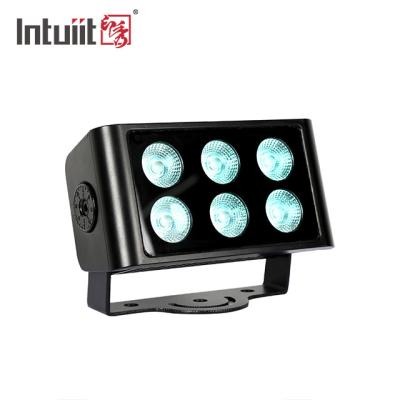 China × compacto 5W RGBW 4 de la vivienda 6 en 1 luz de la etapa del LED en venta