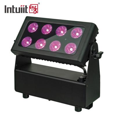 中国 コンサートRGBWアップライト用DMX512バッテリー駆動LEDステージライト 販売のため