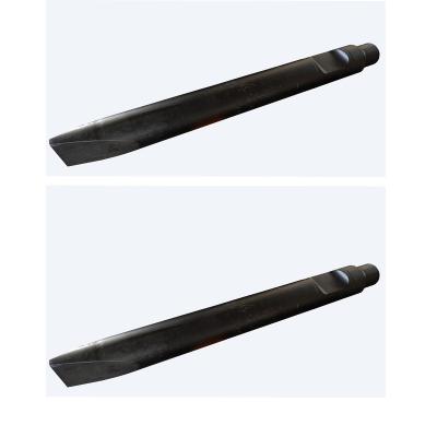 China Rock Customized Different Chisel For Hydraulic Breaker Hammer , Wedge Chisel for sale