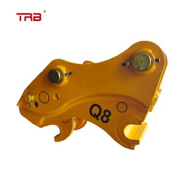 China Construction worksÂ   Manufacture Hydraulic Quick Hitch , Quick Coupler Tilt Rotator For Excavator for sale