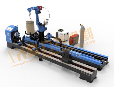 China MIG/MAG/TIG Welding Machine Pipeline Robot Workstation , Arm 6 Axis Robotic CO2 MIG MAG TIG Welding Robot for sale