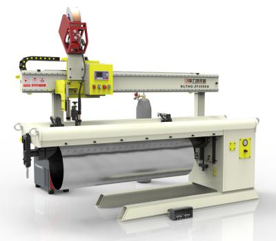 China Building Material Shops Automatic Straight Seam Seam Welder KLTHG-ZF2000A for sale