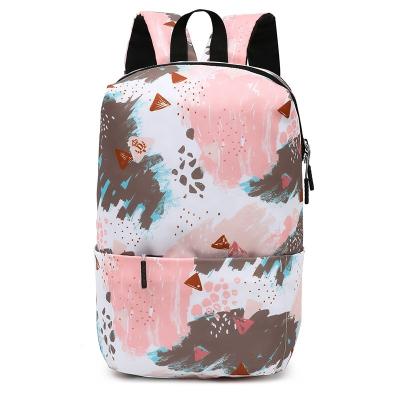 China Waterproof Promotional Waterproof Nylon Lady Packs Sports Outdoor Shopping Women Backpack for sale