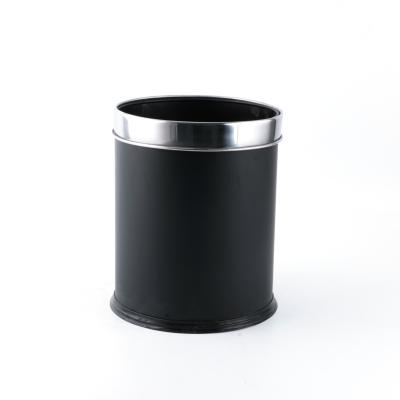 China Without Lid Yuantai Amazone OEM/ODM Hot Selling Stainless Steel Bathroom Trash Can for sale