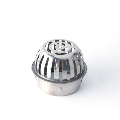 China High Quality Modern Round Shape Stainless Steel Dome Floor Drain For Balcony for sale