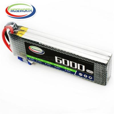 China Toys Wholesale 6000mAh 11.1V 35C 3S Lipo Battery for sale