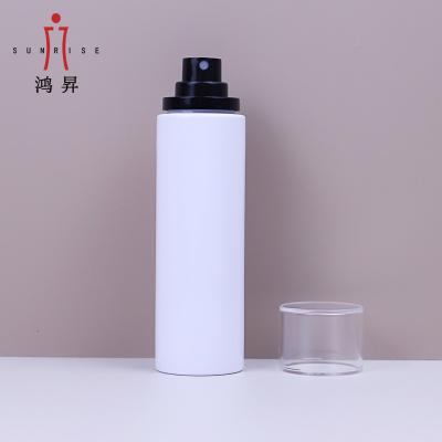 China 32/410 Bayonet Non-Refillable Plastic Spray Pump Black Mist Spray Pump For Skin Care for sale