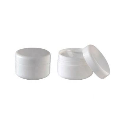 China Cosmetic jar 15g 30g 50g 100g pp plastic skin care cream jar with lids wholesale cosmetic box cream acrylic jar for sale