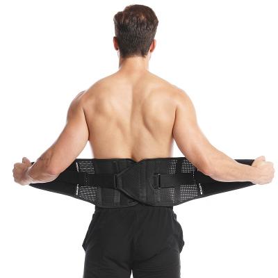 China 2020 New Design Breathable Waist Support Belt Breathable Lower Back Support Belt Compression And Support Belt for sale