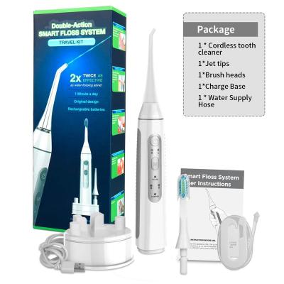 China Dental Flosser * Electric Toothbrush Dental Water Ultrasonic Jet Flosser Oral Irrigator Ultrasonic Tooth Cleaner for sale