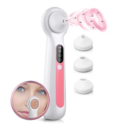 China Black Head LED Removal Light and 3 USB Rechargeable Probes and 3 Mode Blackhead Visible Power Tool Blackhead Remover with Magnifying Glass for sale