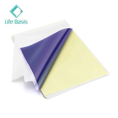 China Wholesale High Quality LIFEBBASIS Carbon Paper Art Tattoo Accessories 50 Gauge Body Covers A4 Tattoo Transfer Paper for sale