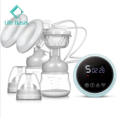 China LIFEBASIS BPA Free Mom Feeding Product Various Flow Electric Milk Breast Pump for sale