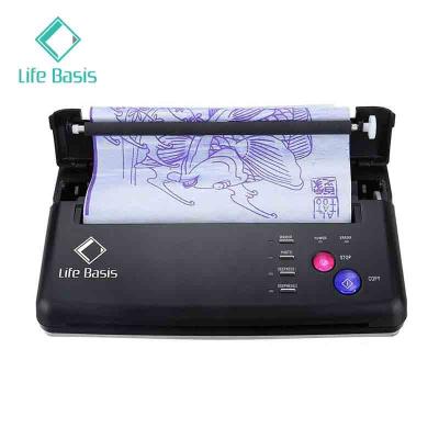 China LIFEBASIS Body Cosmetic High Quality Thermal Thermal Copier, Tattoo Transfer Machine, Temporary Tattoo Printing Machine With PC Copy for sale