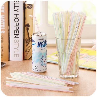 China Top Selling Food Grade PP Disposable Bubble Flexible Tea Straw for sale