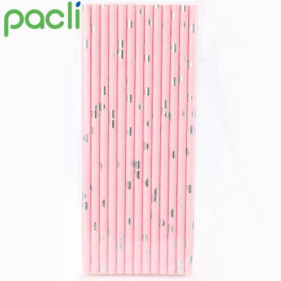 China Factory Disposable Eco - Friendly Chinese Paper Drinking Straws for sale