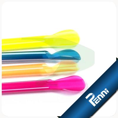 China Disposable Food Grade Bubble Tea Spoon Straw for sale