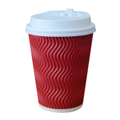 China Cheap Disposable Double Wall Coffee Paper Cup for sale