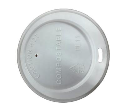 China PS Heat Resistant Disposable Plastic Lid For Coffee Cup Anti-Spill Design OEM Wholesale Price for sale