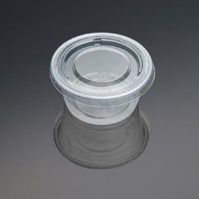 China Hot sale cheap disposable food /sauce container with lid for sale