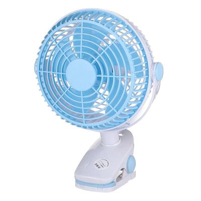 China Hotel 8 Inch Desktop Fan With Clip Flange Rechargeable Portable Fan 360 Degree Rotating Mini Fan 1200AH for sale