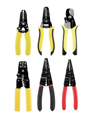 China Crimping Pliers Multifunction Wire Crimper Cable Cutter Plier Wire Stripper for sale