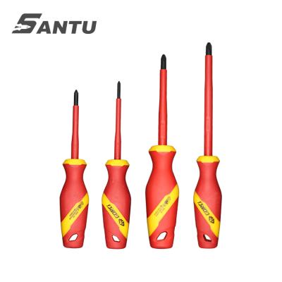 China Other Free Sample Ready To Ship Color Matching High Quality Dual Handle High Precision VDE Inventory Torx Screwdriver Set for sale