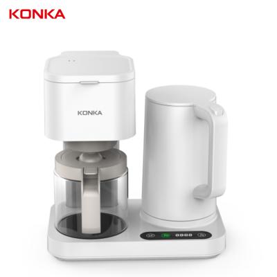 China Modern KONKA Coffee Machine Maker Digital Espresso Coffee Machine Making Machine Hand Drip Coffee for sale