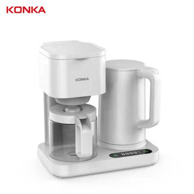 China Modern KONKA coffee machine automatic interruption espresso coffee machine Italy maker programmable hand drip coffee Korean for sale