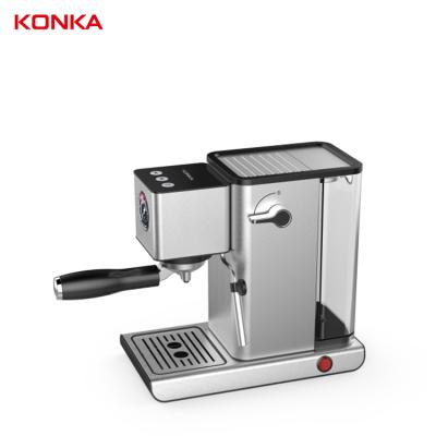 China Konka Amazon Italy Modern Hot Selling Stainless Steel Arabic Espresso Machine With Electric Milk Frother Coffee Maker for sale