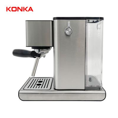 China Modern portable coffee machine 304 stainless steel automatic coffee machine separate design easy to clean for sale