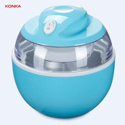 China Konka Makers Outdoor Supply for Household Kitchen Small 600mL 7W Portable Ice Cream Bar Machine Portable Ice Cream Machine for sale