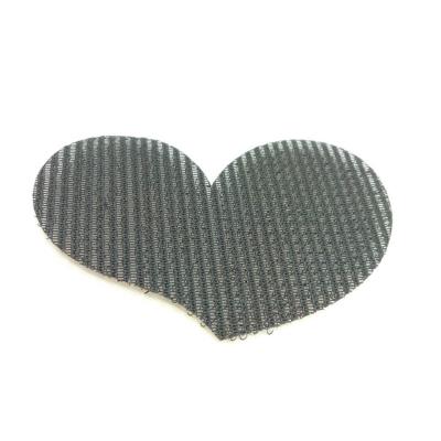 China Heart Shaped Magic Paste Hair Sticker Self Adhesive Hook Side for sale