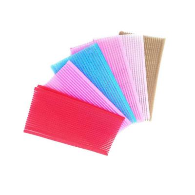 China Multicolor Nylon Velcro Hair Sticker Salon Hair Cutting Accessories for sale