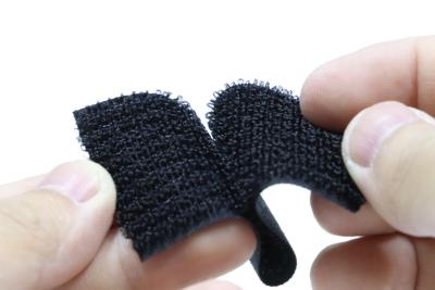 Chine Couleur de prise de noir de bande d'individu de crochet de 1,5 pouces et de Velcro de boucle à vendre