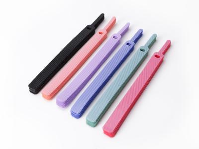 China Multil Colors Velcro Hook And Loop Cable Ties Reusable Cable Management for sale