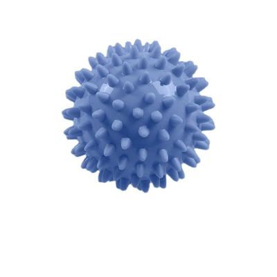 China Antiburst Gray Vibrating Yoga Point Spiky Massage Round Ball for sale