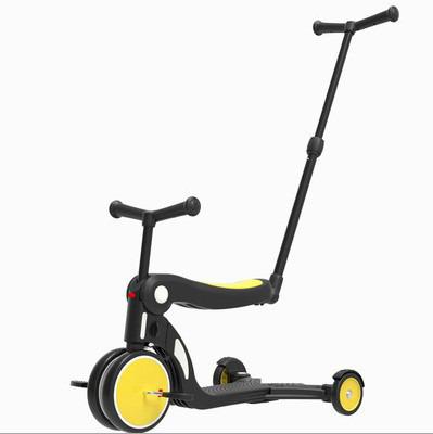 China Eco-Friendly Material 2022 Kids Self Balance Car Can Sit And Slide To Push Kids Foot Toys Scooter for sale